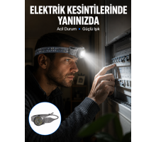 Ayarlanabilir Baş Bantlı LED Kafa Lambası Çok Amaçlı Aydınlatma Çözümü