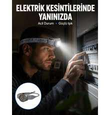 Ayarlanabilir Baş Bantlı LED Kafa Lambası Çok Amaçlı Aydınlatma Çözümü