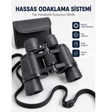 HD Optik Mercekli 20x Dürbün Net Görüş Ergonomik Kauçuk Gövde Aksesuar Setli