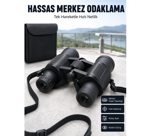 Profesyonel Doğa ve Kuş Gözlem Dürbünü FMC Optik Mercekli