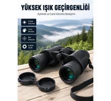 Suya Dayanıklı Profesyonel Dürbün Hassas Odaklamalı Ergonomik Gövdeli