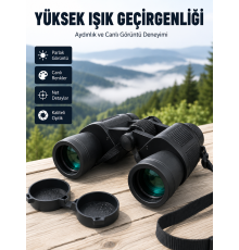 Suya Dayanıklı Profesyonel Dürbün Hassas Odaklamalı Ergonomik Gövdeli