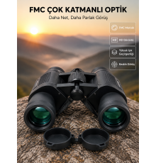 FMC Çok Katmanlı Optik Mercekli Dayanıklı Açık Hava Gözlem Dürbünü