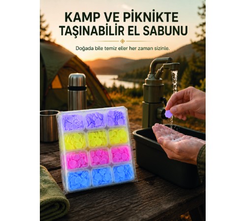 24 Adet Yaprak Sabun ile Günlük Hijyen
