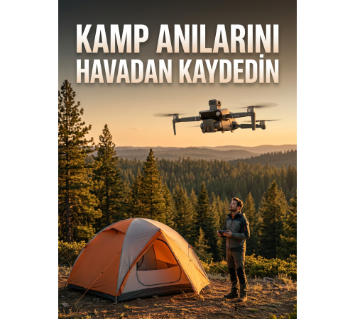 GPS Destekli Katlanabilir Çift Kameralı Drone Ekranlı Kumandalı