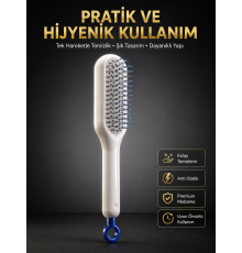 Yeni Nesil Saç Fırçası Saç Derisini Ölü Derilerinden Arındırır Kolay Temizlenen