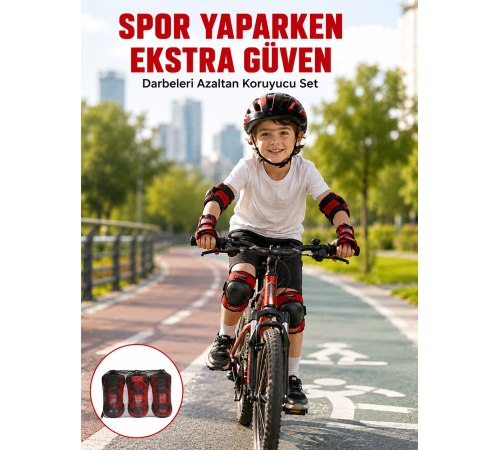 Koruyucu Dizlik Dirseklik ve Bileklik