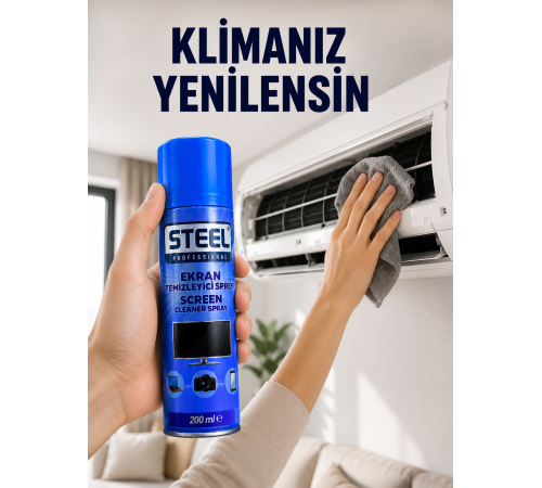 Klima Kanallarında Etkili Temizlik Sağlayan Sprey