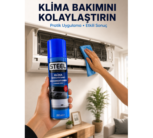 Klima Bakımı İçin Pratik ve Etkili Temizlik Spreyi