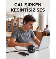 Kablosuz Spor Kulaklığı Kulak Kancalı Bluetooth Kulaklık Şarj Kutulu