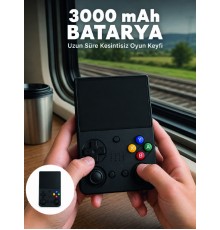 Retro Taşınabilir Oyun Konsolu 3.5 İnç IPS Ekran 26 Emülatör Destekli 64GB El Tipi Oyun Cihazı
