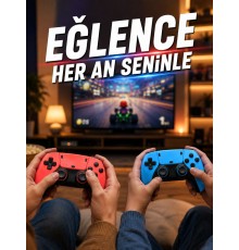 Retro Oyun Konsolu HDMI Destekli Kablosuz Oyun Kolu ile Oyun Keyfi