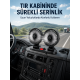 Çift Başlıklı Araç İçi USB Vantilatör Soğutucu Fan