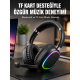 RGB SİYAH KULAKLIK MAX-17