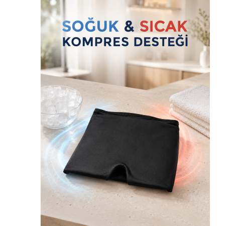 Migren Bandajı Başlığı, Sıcak Ve Soğuk Kompres Özellikli