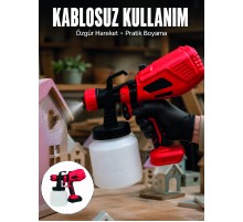 21V Güçlü Motor ile Profesyonel Boyama Performansı