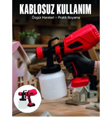 21V Güçlü Motor ile Profesyonel Boyama Performansı