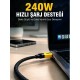 240W 3'Ü 1 ARADA HIZLI ŞARJ KABLOSU