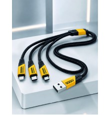 240W 3'Ü 1 ARADA HIZLI ŞARJ KABLOSU
