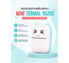 Mürekkepsiz Baskı Teknolojili Bluetooth Cep Yazıcısı