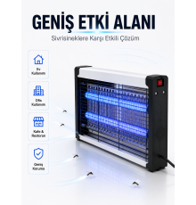 10W UV Haşere Kontrol Cihazı – Sessiz Çalışan Elektrikli Sinek Öldürücü Lamba