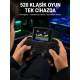 520 Oyunlu Taşınabilir El Oyun Konsolu TV Bağlantılı Şarjlı Gamepad