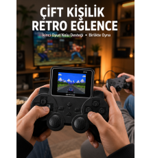 520 Klasik Oyunlu Mini El Konsolu Taşınabilir Oyun Cihazı