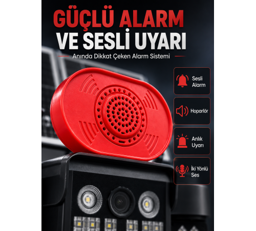 4 Farklı Kamera Modülü ile Aynı Anda Daha Geniş Alanları Görüntüleyebilen Akıllı Güvenlik Sistemi
