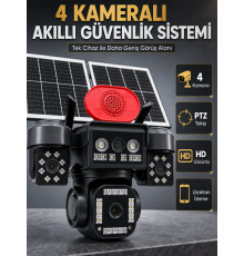 360° Hareket Kabiliyetine Sahip Motorlu PTZ Kamera ile Akıllı Takip ve Geniş Görüş Deneyimi