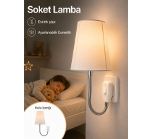 Gece Aydınlatması Soket Lamba Prize Takılma Özellikli