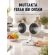 Ayarlanabilir Çift Fan Başlıklı Şarjlı Masa Vantilatörü