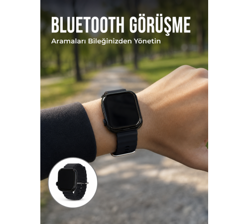AMOLED Akıllı Saat Sağlık ve Spor Takip Özellikli