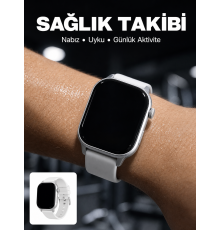 3 Kordonlu Akıllı Saat Bluetooth Arama ve Akıllı Bildirim Destekli