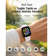 Bluetooth Telefon Görüşmesi ve Akıllı Bildirim Özellikleriyle Günlük Hayatınızı Kolaylaştıran Akıllı Saat