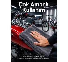 50x70 Mikrofiber Tank Bezi Araç Kurulama ve Oto Bakım Temizlik Bezi Yüksek Su Emici