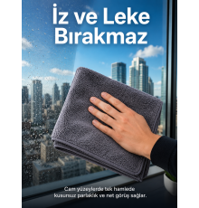 Oto Kurulama Bezi Yüksek Emici Mikrofiber Tank Bezi Araç Boya Cam ve Jant Temizliği