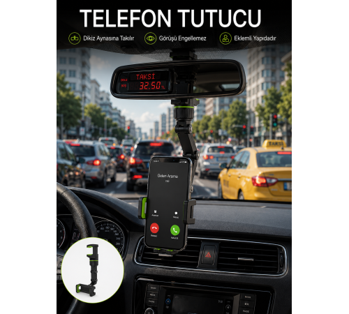 ARAÇ İÇİ TELEFON TUTUCU