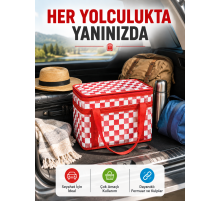 25 Litre Isı Yalıtımlı Termos Çanta Alüminyum Folyo İç Kaplamalı Piknik Çantası