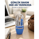 Mavi Kişisel Bakım Seti Cımbız Makas Tırnak Makası ve Törpü