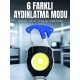 Araç Kamp Outdoor ve Tamir İşleri İçin Çok Amaçlı COB LED Şarjlı Kurtarma ve Çalışma Feneri