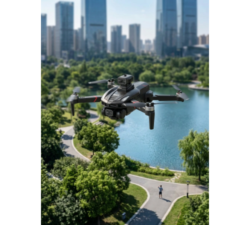 Canlı Görüntü Aktarımlı Çift Kameralı Uzaktan Kumandalı Drone