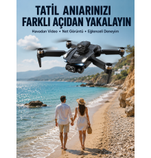Taşınabilir Katlanabilir Drone ile Açık Alanlarda Keyifli Uçuş Deneyimi