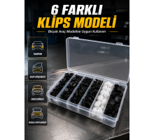 Otomotiv Plastik Klips Seti | Kaporta, Çamurluk, Davlumbaz ve İç Trim Klipsleri