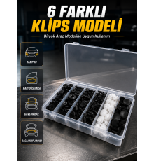 Otomotiv Plastik Klips Seti | Kaporta, Çamurluk, Davlumbaz ve İç Trim Klipsleri