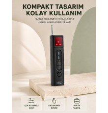 Elektronik Kontrol Cihazı Işıklı Göstergeli Hassasiyet Ayarlı Taşınabilir Model