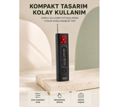 Elektronik Kontrol Cihazı Işıklı Göstergeli Hassasiyet Ayarlı Taşınabilir Model