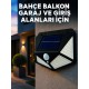 Solar LED Bahçe Aydınlatma Lambası 3 Işık Modlu Sensörlü Duvar Tipi Dış Mekan