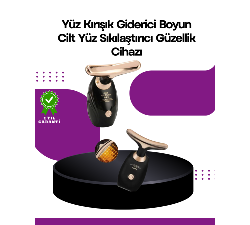 Yüz Masaj Aleti – Gözenek Sıkılaştırıcı & Cilt Yenileyici Etki