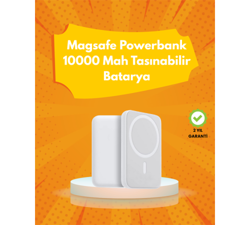 MagSafe Uyumlu 10000 mAh Powerbank