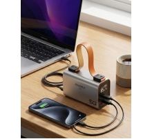 50000 mAh Powerbank Süper Hızlı Şarj LED Dijital Göstergeli Taşınabilir Şarj Cihazı
